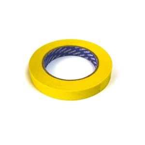 Masking tapes waterproof 120°C κίτρινη Ταινία μασκαρίσματος 18mm x 45m Masking tapes waterproof 120°C κίτρινη Ταινία μασκαρίσματος 18mm x 45m