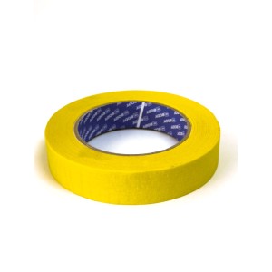 Masking tapes waterproof 120°C κίτρινη Ταινία μασκαρίσματος 24mm x 45m Masking tapes waterproof 120°C κίτρινη Ταινία μασκαρίσματος 24mm x 45m