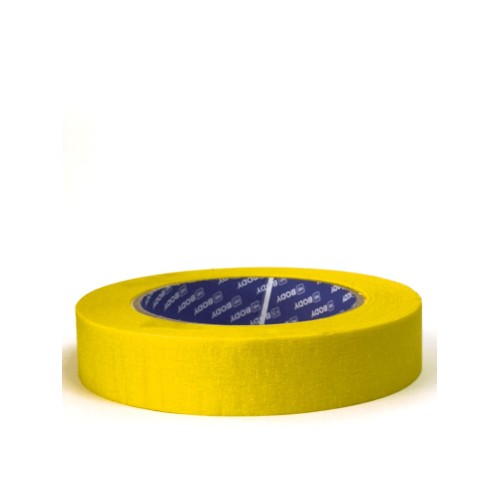 Masking tapes waterproof 120°C κίτρινη Ταινία μασκαρίσματος  24mm x 45m