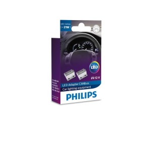 Αντάπτορες Συστήματος Canbus Philips 21W 18957X2 Αντάπτορες Συστήματος Canbus Philips 21W 18957X2