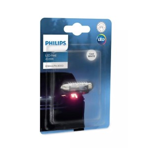 Λάμπα Philips Festoon X-Treme Vision Led 43mm 6000K 12V 1W Λάμπα Philips Festoon X-Treme Vision Led 43mm 6000K 12V 1W