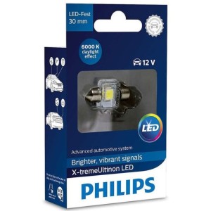 Philips X-treme Ultinon Led Fest 30mm 6000K 1W 1τμχ Philips X-treme Ultinon Led Fest 30mm 6000K 1W 1τμχ