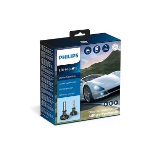 Λάμπες Philips H1 Ultinon Pro9100 Led 20V 13.2W +350% Περισσ. Φως 5800K 2τμχ Λάμπες Philips H1 Ultinon Pro9100 Led 20V 13.2W +350% Περισσ. Φως 5800K 2τμχ