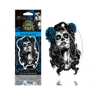 ΑΡΩΜΑΤΙΚΟ ΚΡΕΜΑΣΤΟ AROMA CAR MUERTOS BLUE DIAMONT GIRL ΑMiO - 1 TEM. ΑΡΩΜΑΤΙΚΟ ΚΡΕΜΑΣΤΟ AROMA CAR MUERTOS BLUE DIAMONT GIRL ΑMiO - 1 TEM.