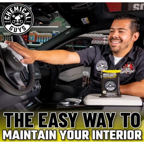 Chemical Guys InnerClean Μαντηλακια Καθαρισμου για το Εσωτερικο του Αυτοκινητου (50ΤΜΧ) Chemical Guys InnerClean Μαντηλακια Καθαρισμου για το Εσωτερικο του Αυτοκινητου (50ΤΜΧ)