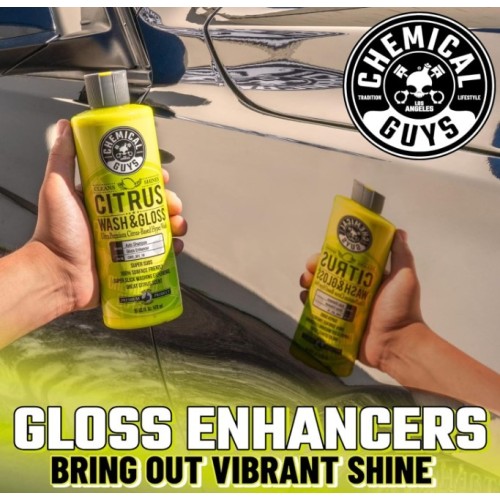 Citrus Wash & Gloss Σαμπουαν Γυαλαδας 473ml Chemical Guys Citrus Wash & Gloss Σαμπουαν Γυαλαδας 473ml Chemical Guys