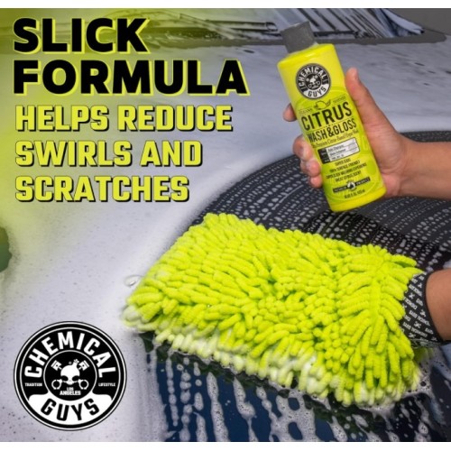 Citrus Wash & Gloss Σαμπουαν Γυαλαδας 473ml Chemical Guys Citrus Wash & Gloss Σαμπουαν Γυαλαδας 473ml Chemical Guys
