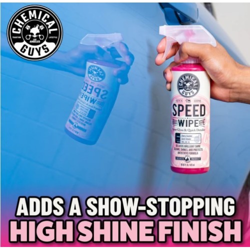 Chemical Guys Υγρό Καθαρισμού για Αμάξι με Άρωμα Κεράσι Speed Wipe Quick Detailer Κεράσι 473ml Chemical Guys Υγρό Καθαρισμού για Αμάξι με Άρωμα Κεράσι Speed Wipe Quick Detailer Κεράσι 473ml